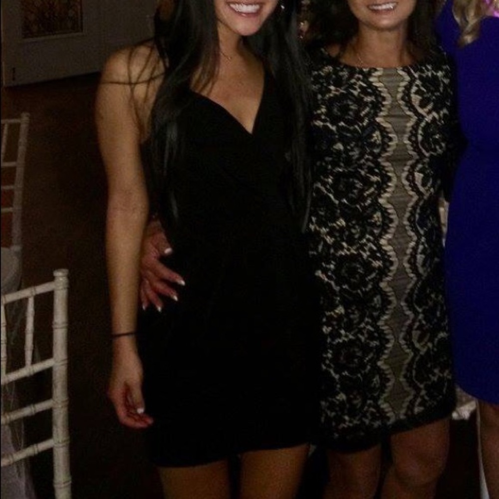 BCBG size XS black cocktail dress